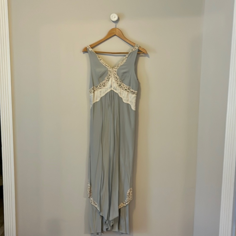 Free People Baby Love Maxi Dress-Mint